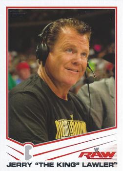 2013 Topps WWE #17 Jerry Lawler Front