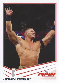 2013 Topps WWE #18 John Cena Front