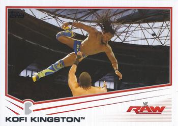 2013 Topps WWE #22 Kofi Kingston Front