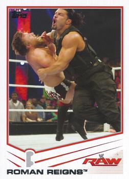 2013 Topps WWE #33 Roman Reigns Front
