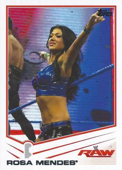 2013 Topps WWE #34 Rosa Mendes Front