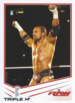 2013 Topps WWE #41 Triple H Front