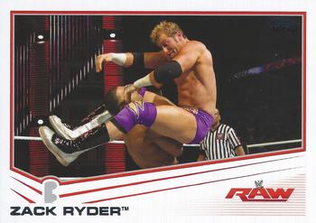 2013 Topps WWE #43 Zack Ryder Front