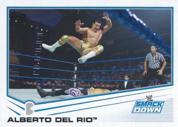 2013 Topps WWE #45 Alberto Del Rio Front