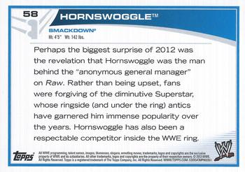 2013 Topps WWE #58 Hornswoggle Back