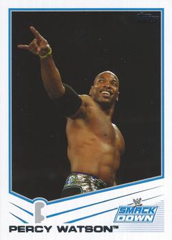 2013 Topps WWE #72 Percy Watson Front
