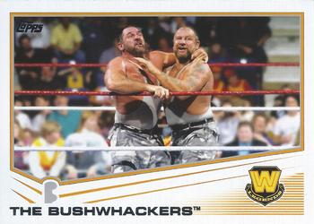 2013 Topps WWE #88 The Bushwhackers Front