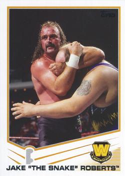 2013 Topps WWE #95 Jake The Snake Roberts Front