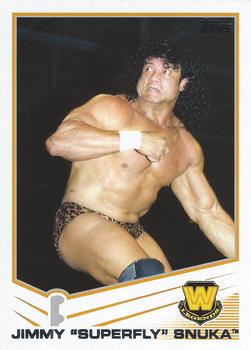 2013 Topps WWE #96 Superfly Jimmy Snuka Front