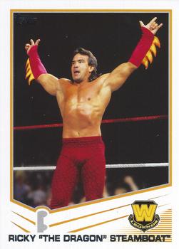 2013 Topps WWE #103 Ricky The Dragon Steamboat Front