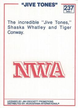 1988 Wonderama NWA #237 Jive Tones Back