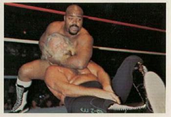 1988 Wonderama NWA #14 Shaska Whatley vs. Jimmy Valiant Front
