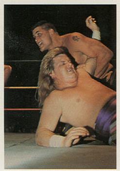 1988 Wonderama NWA #52 Sean Royal vs. Bobby Eaton Front