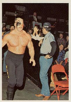 1988 Wonderama NWA #75 Road Warrior Hawk Front