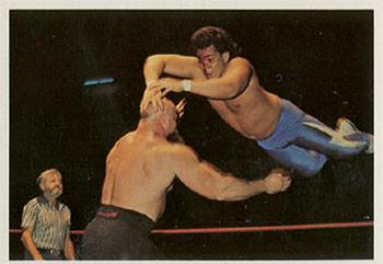 1988 Wonderama NWA #112 Ricky Santana vs. Warlord Front