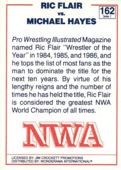 1988 Wonderama NWA #162 Ric Flair Back