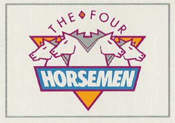 1988 Wonderama NWA #175 Four Horsemen logo Front
