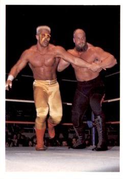 1988 Wonderama NWA #214 Warlord vs Sting Front
