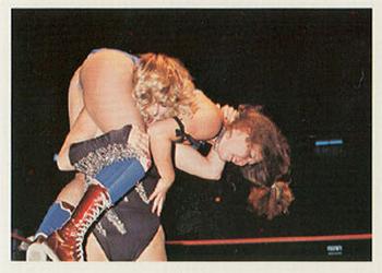 1988 Wonderama NWA #275 Misty Blue vs Linda Dallas Front