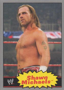 2012 Topps Heritage WWE - Silver #53 Shawn Michaels Front
