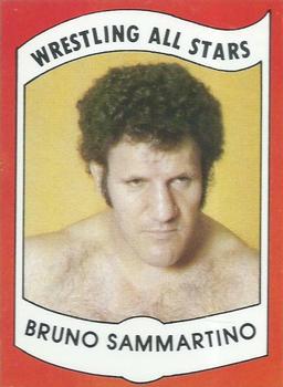 1982 Wrestling All Stars Series A #13 Bruno Sammartino Front