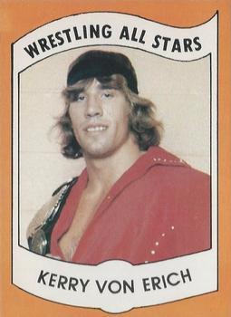 1982 Wrestling All Stars Series B #7 Kerry Von Erich Front