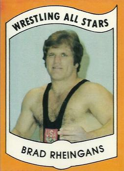 1982 Wrestling All Stars Series B #9 Brad Rheingans Front