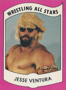 1982 Wrestling All Stars Series B #20 Jesse Ventura Front