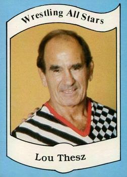 1983 Wrestling All Stars Series A #9 Lou Thesz Front