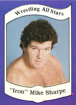 1983 Wrestling All Stars Series A #12 Iron Mike Sharpe Front
