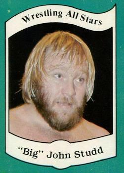 1983 Wrestling All Stars Series A #22 Big John Studd Front