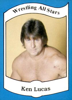1983 Wrestling All Stars Series A #29 Ken Lucas Front