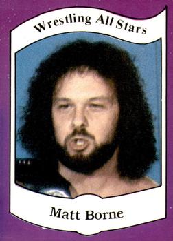 1983 Wrestling All Stars Series A #36 Matt Borne Front