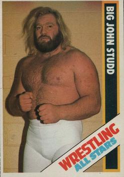 1985 Wrestling All Stars #10 Big John Studd Front