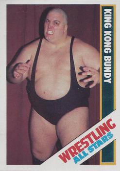 1985 Wrestling All Stars #23 King Kong Bundy Front