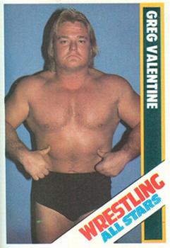 1985 Wrestling All Stars #25 Greg Valentine Front