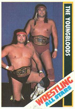 1985 Wrestling All Stars #32 The Youngbloods Front