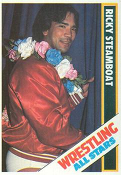 1985 Wrestling All Stars #33 Ricky Steamboat Front
