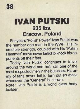 1985 Wrestling All Stars #38 Ivan Putski Back