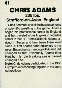 1985 Wrestling All Stars #41 Chris Adams Back