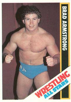 1985 Wrestling All Stars #42 Brad Armstrong Front