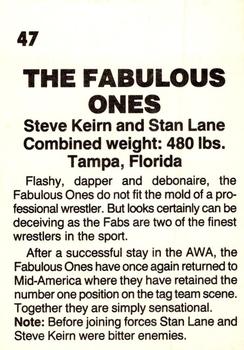 1985 Wrestling All Stars #47 The Fabulous Ones Back