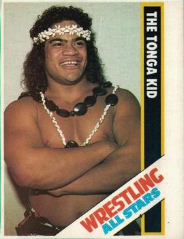 1985 Wrestling All Stars #48 The Tonga Kid Front