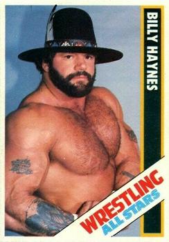 1985 Wrestling All Stars #50 Billy Haynes Front