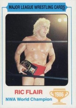 1986 Carnation Major League Wrestling #2 Ric Flair Front