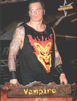 1999 Topps WCW Embossed #9 Vampiro Front