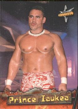 1999 Topps WCW Embossed #43 Prince Iaukea Front