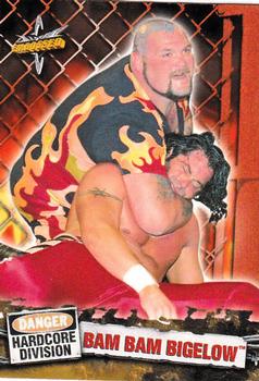 1999 Topps WCW Embossed #52 Bam Bam Bigelow Front