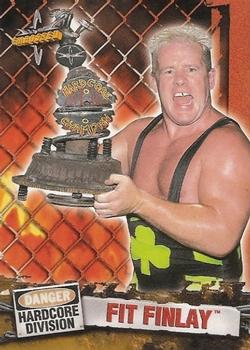 1999 Topps WCW Embossed #54 Fit Finlay Front