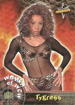 1999 Topps WCW Embossed #65 Tygress Front